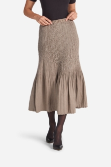 Kjol Sisela suede - L